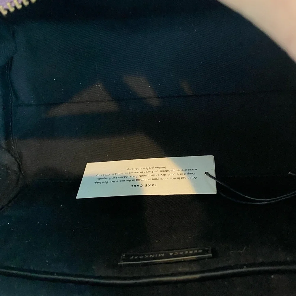 NWT Rebecca Minkoff Currant Leather Satchel/Crossbody Bag - Picture 11 of 16